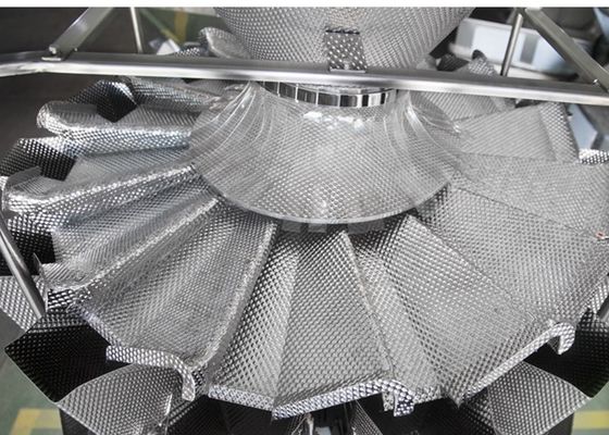 14 Head Pasta Multihead Weigher Machine With 7" Touch Screen